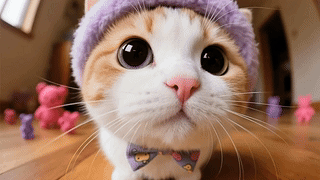 可爱的猫咪