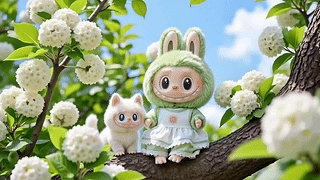 超可爱的labubu