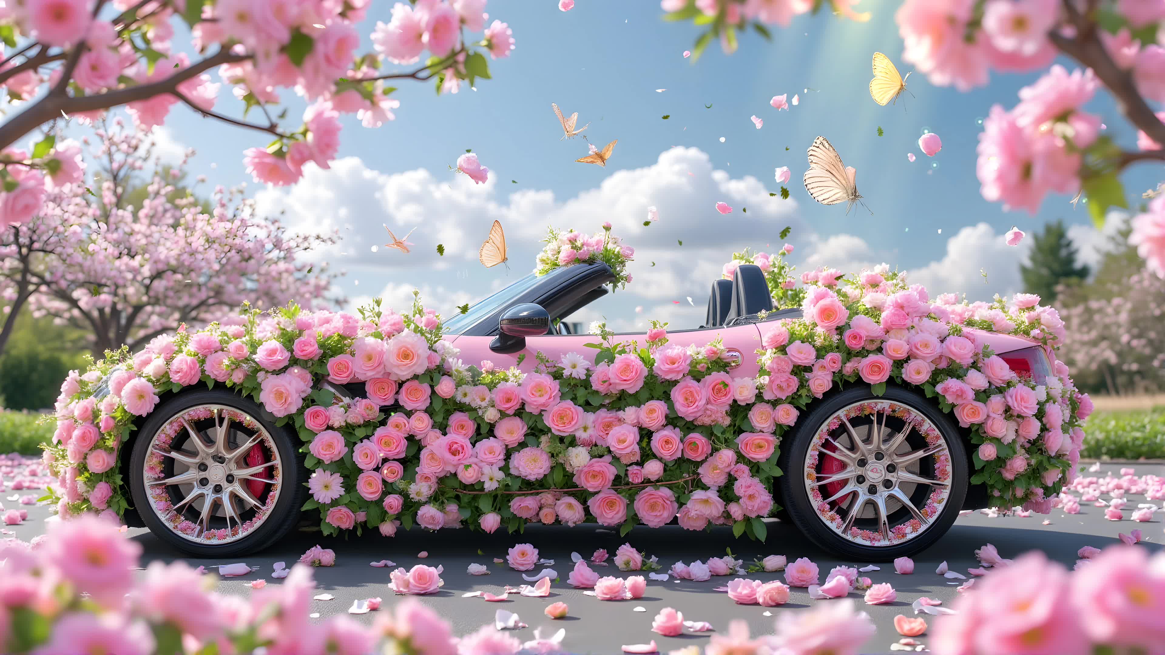 花海跑车