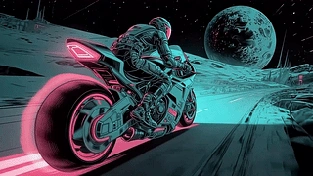 穿越星球 动态壁纸 | 作者：渔小小