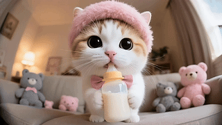 萌奶猫