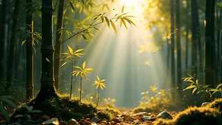 清新竹林