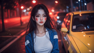 可爱美女