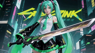 战斗的初音