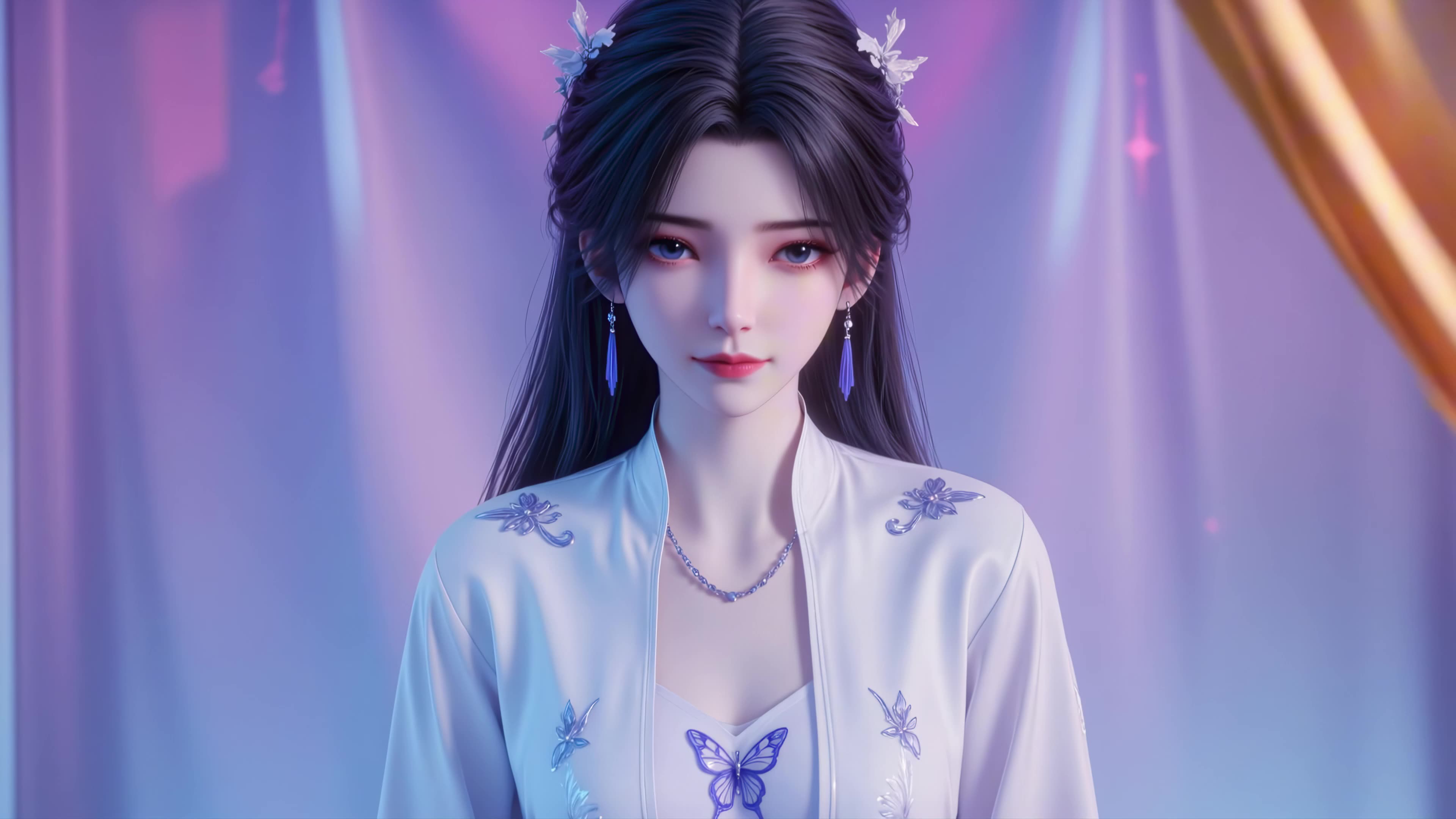 3D汉服古风美人