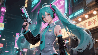 赛博朋克初音