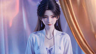 3D汉服古风美人