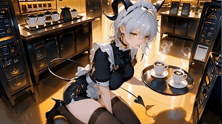 咖啡女仆鲨鱼妹