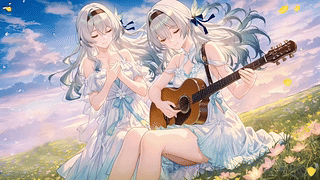 双生吉他少女