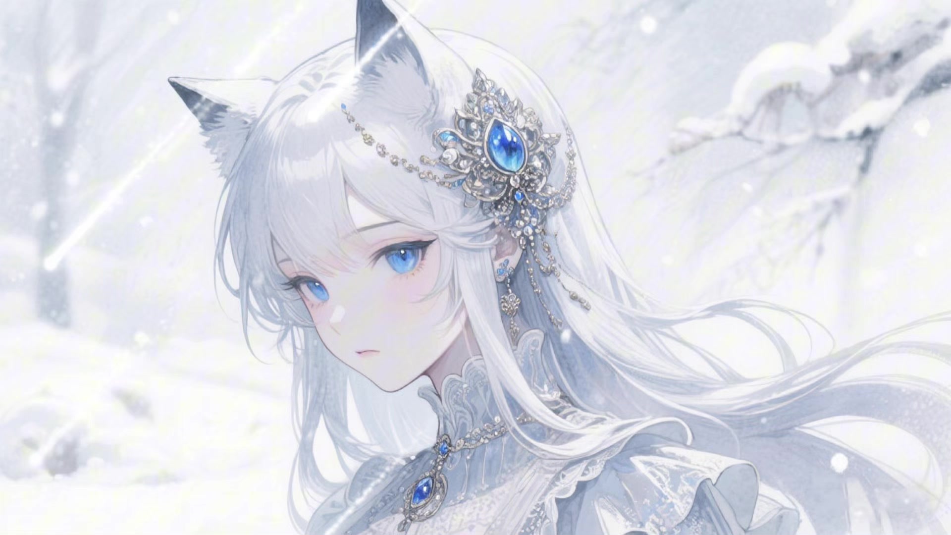 白狐女