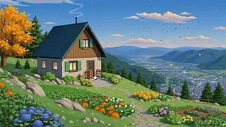 治愈山顶小屋
