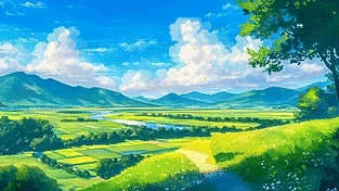田园风景 动态壁纸 | 作者：时光云廊