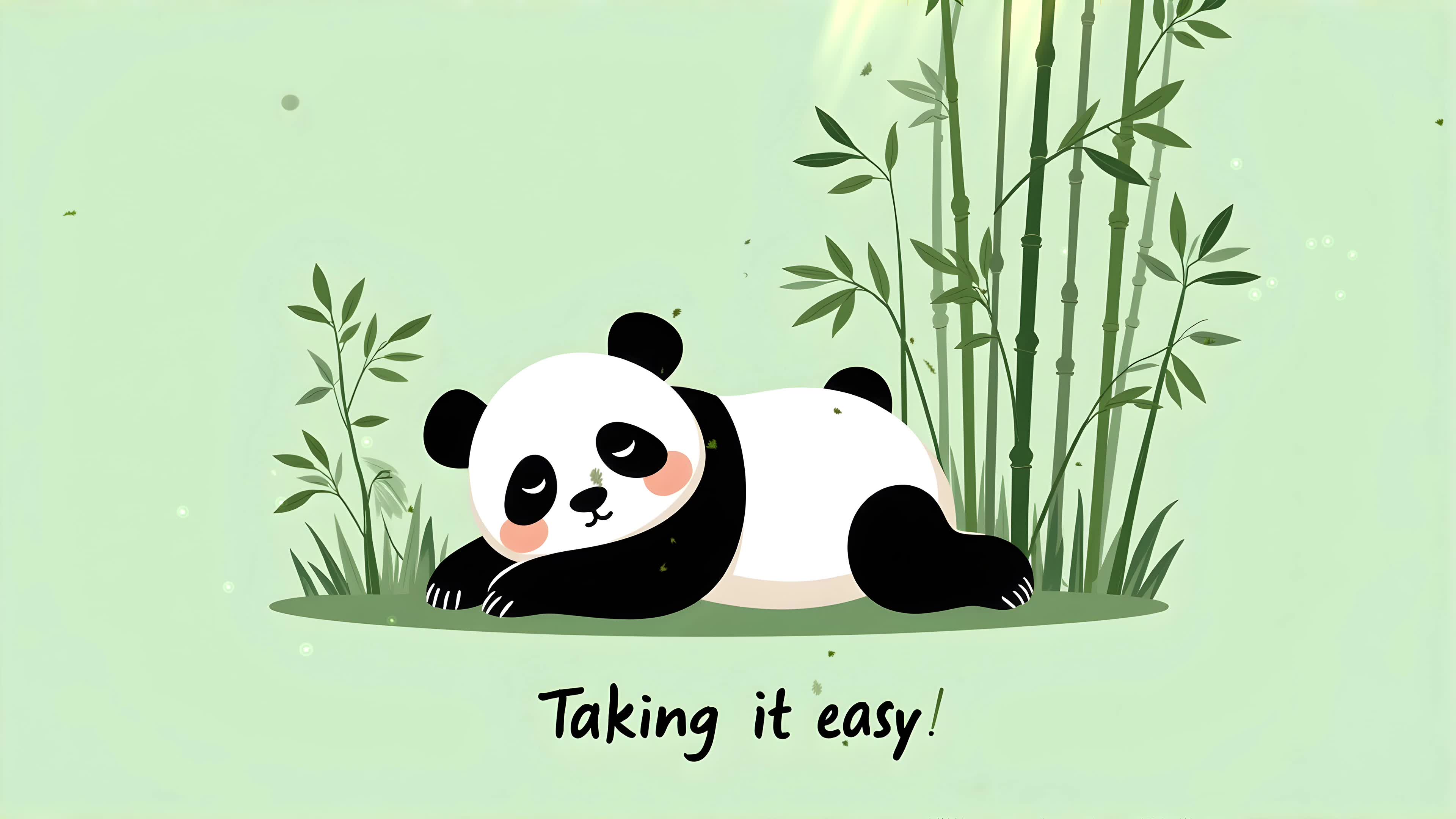 可爱熊猫