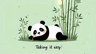 可爱熊猫