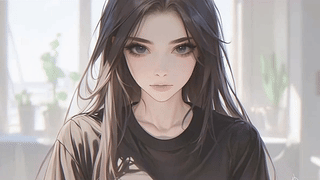 动漫插画少女
