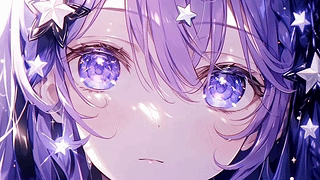 紫发少女之眼