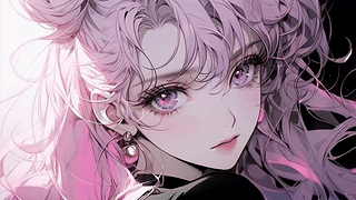 动漫插画少女