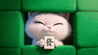可爱发财猫