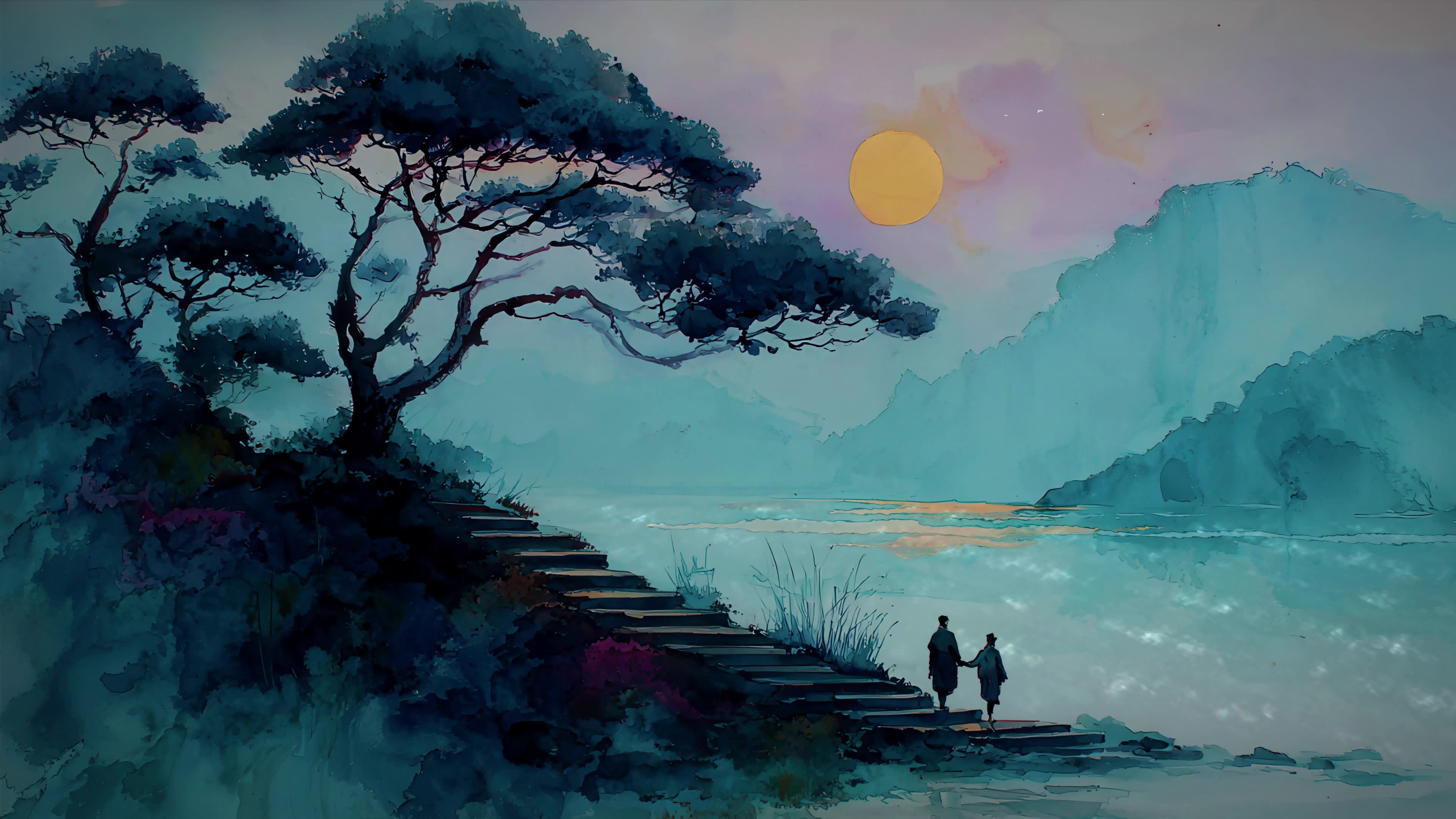 晚照