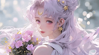 捧花美少女