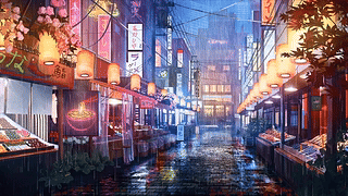 雨夜