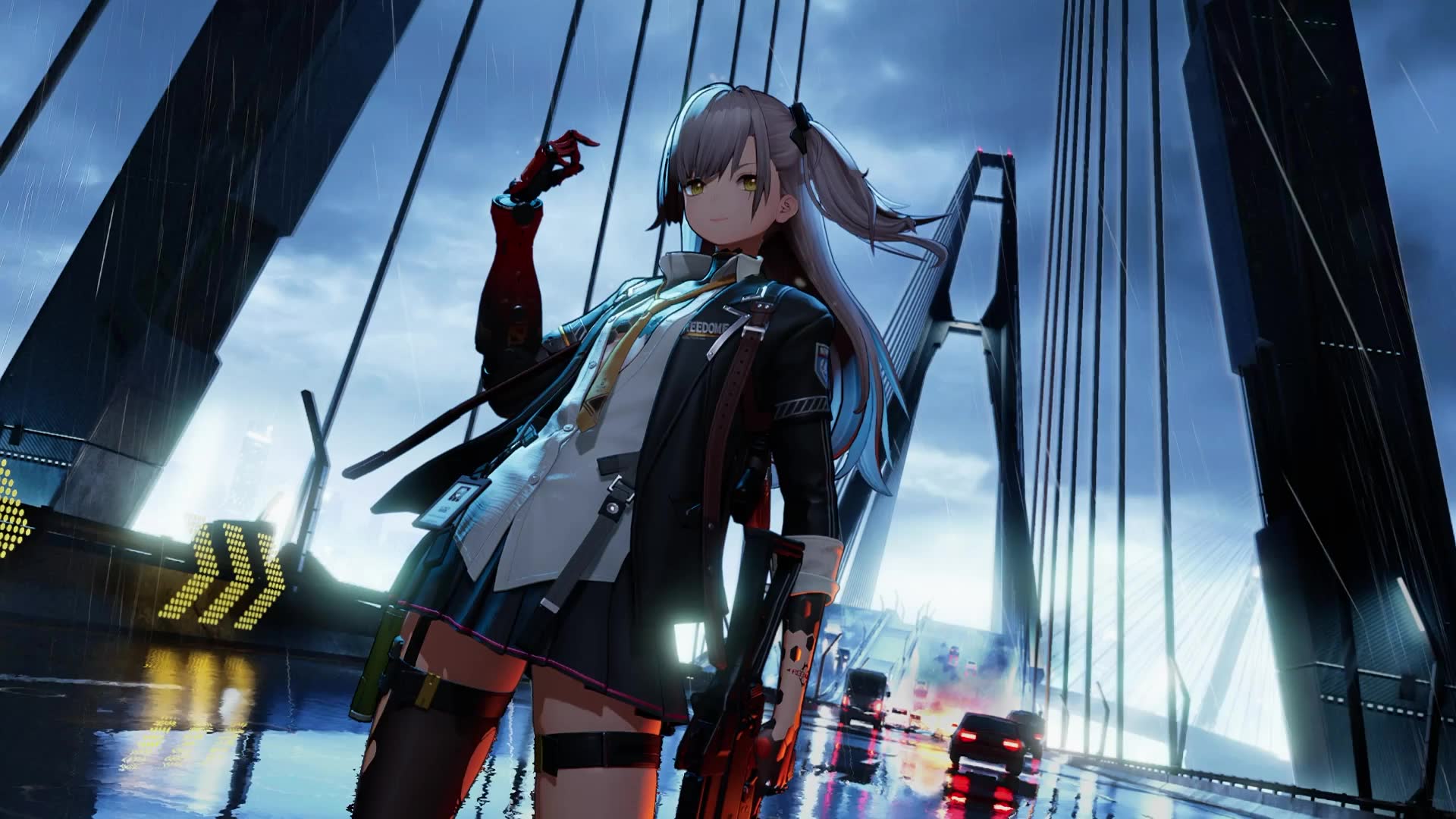Girls' Frontline 2: EXILIUM - Leva Lobby Loop/《少女前线 2：追放》- 莱瓦大厅循环动画