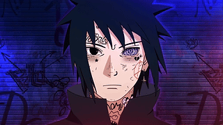 Sasuke Uchiha as Lil Peep/宇智波佐助 仿 利尔・皮普.