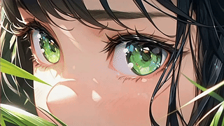 动漫少女之眼