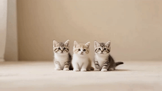 3只可爱猫咪