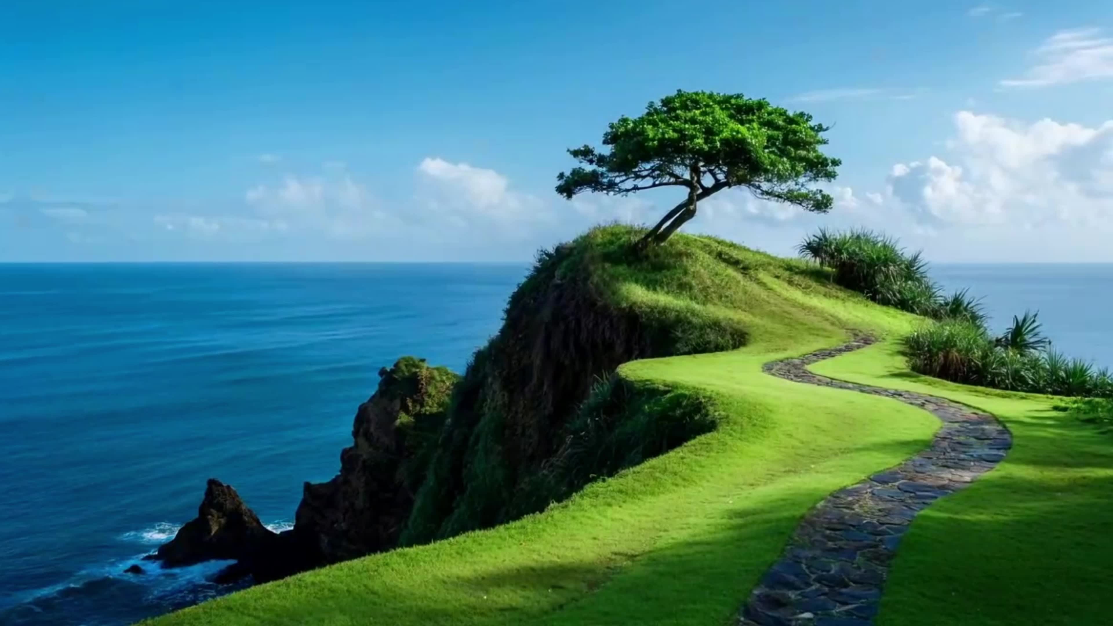 美丽的海岸风景