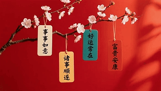 唯美桃花事事如意