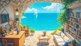 治愈海边小屋