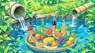 缤纷夏日水果池