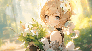 百合花开