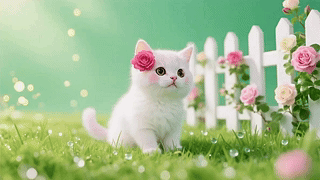 可爱的猫咪