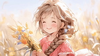 花田小女孩