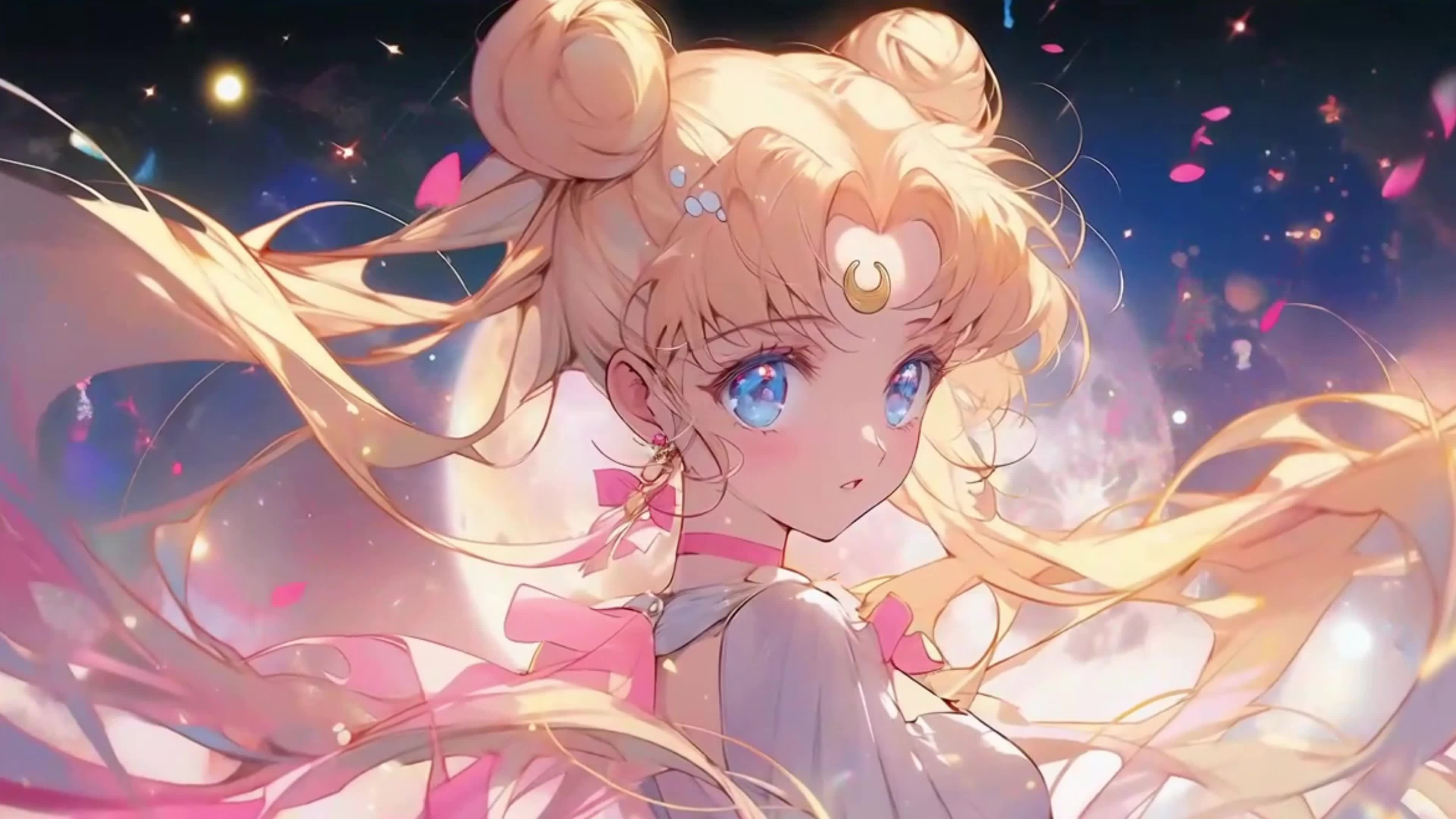 动漫插画美少女