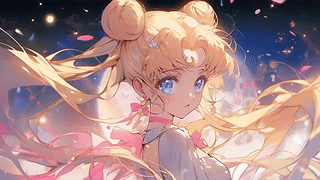 动漫插画美少女