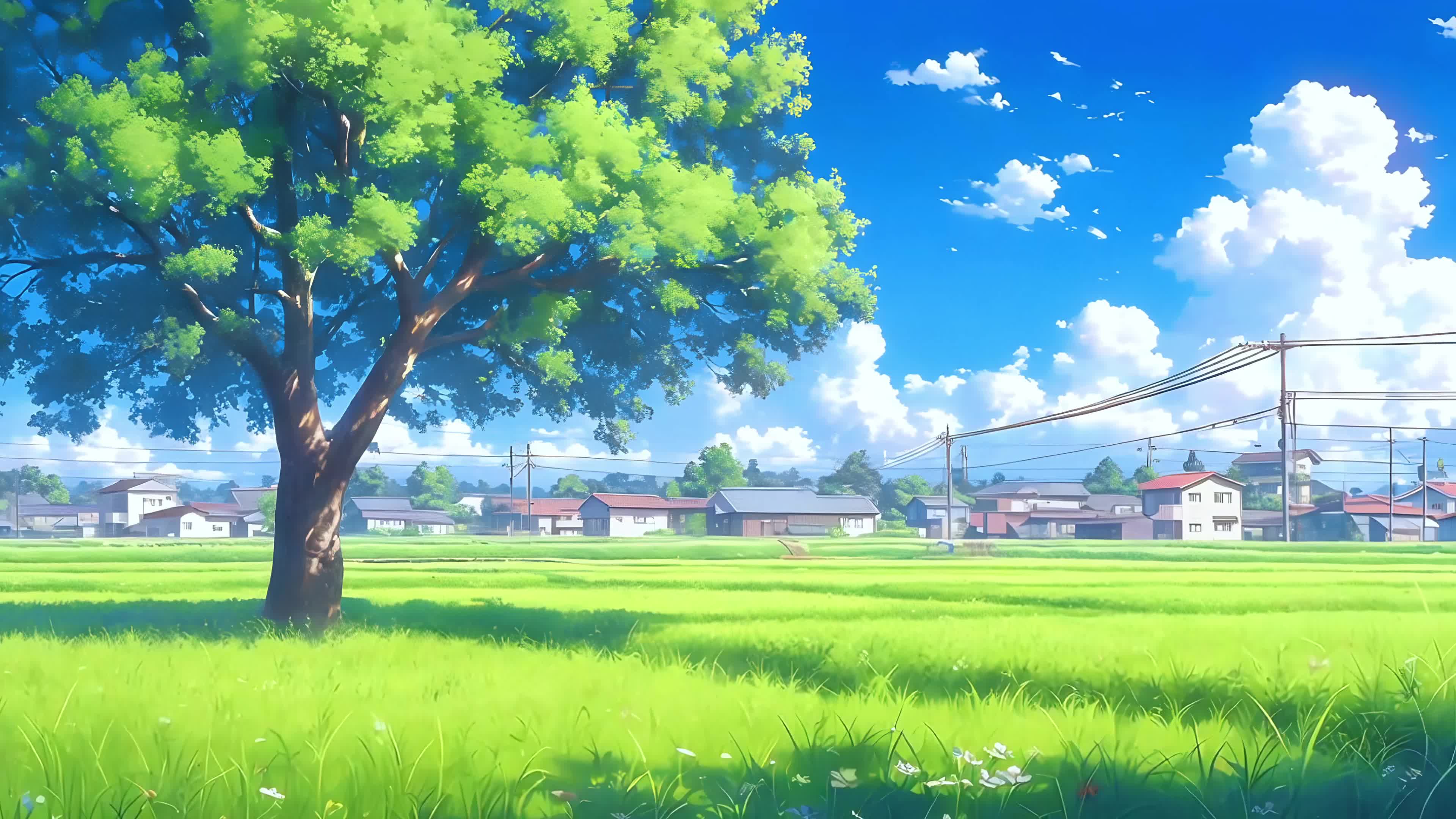 晴日乡景