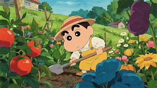 干农活的蜡笔小新