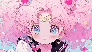 动漫插画美少女