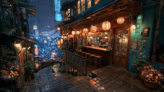 雨夜酒馆