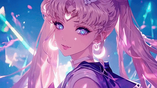 动漫插画美少女
