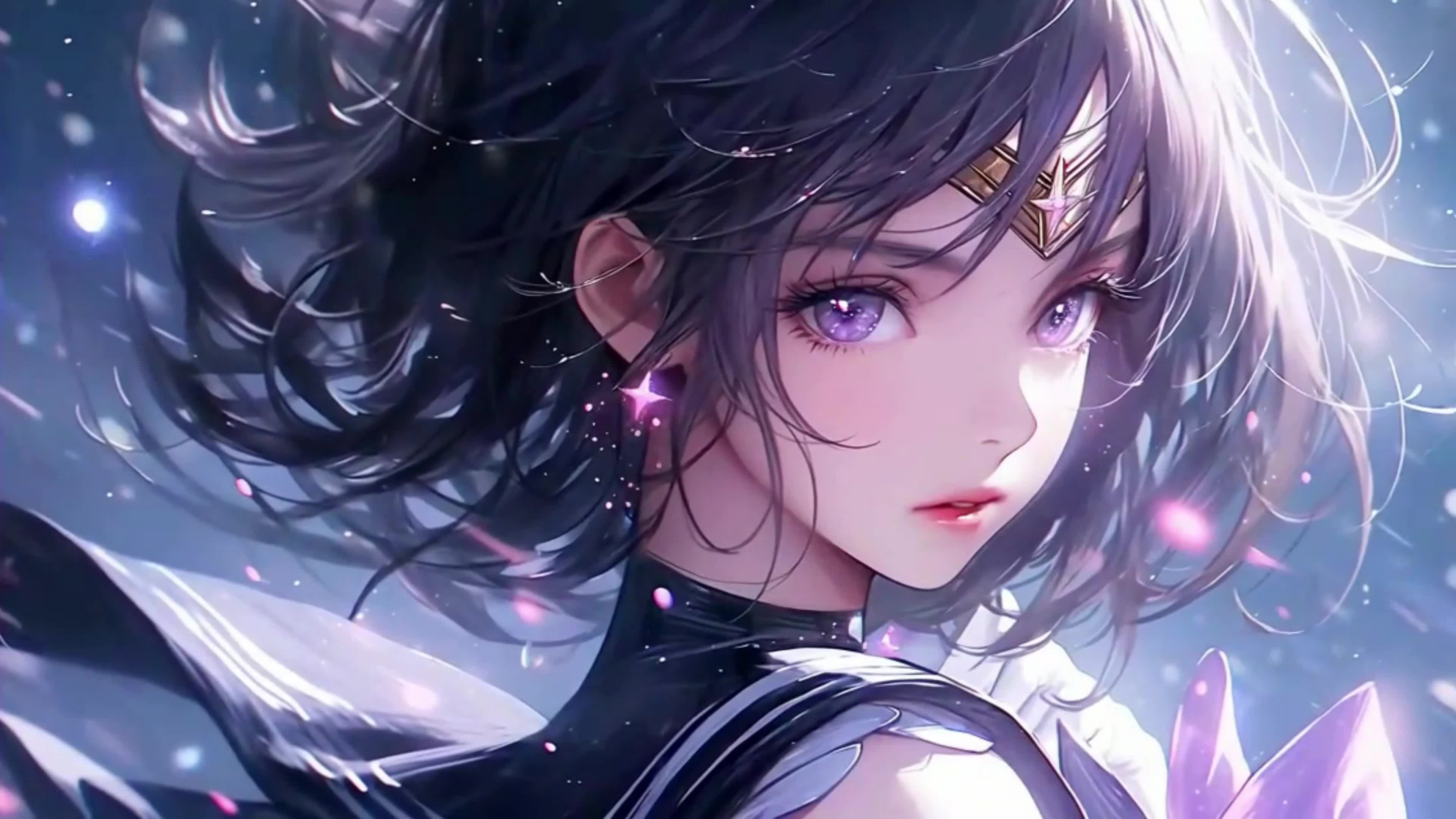 动漫插画美少女