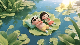 小丸子和小新