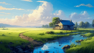 草原小屋