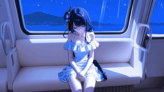 夏末の旅行（夜晚）