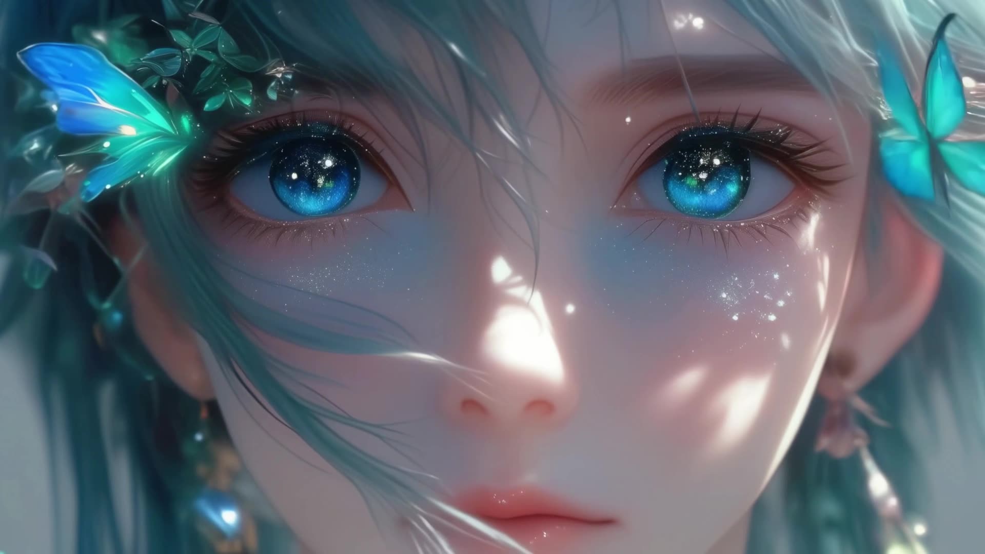 眼里有星星