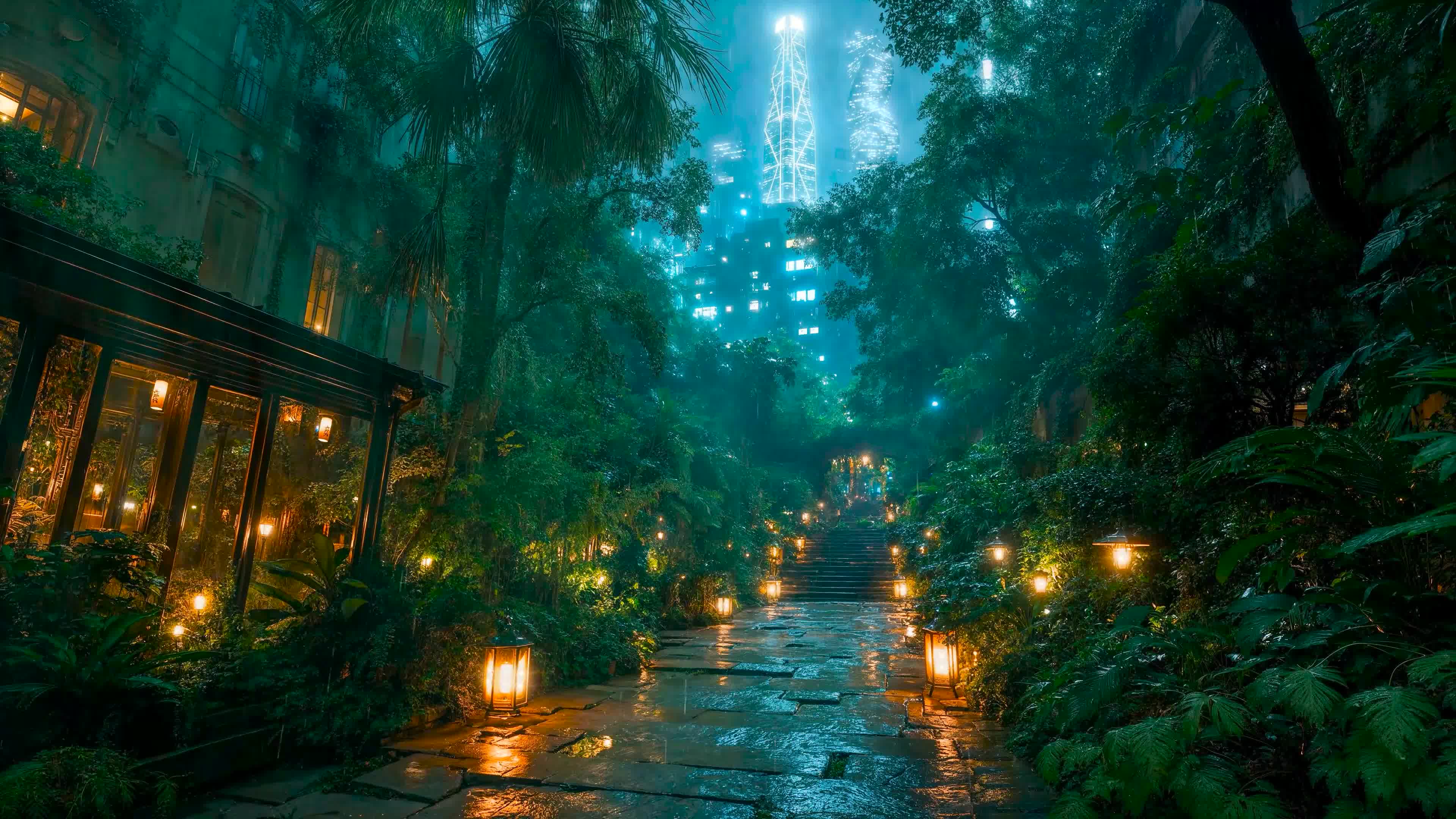 科幻雨夜