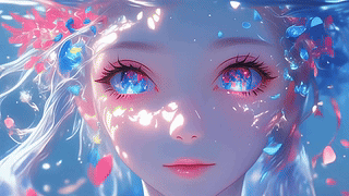 眼睛里有星星